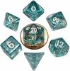 MDG - Mini Polyhedral Dice Set: Ethereal Light Blue
