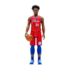 NBA - Joel Embiid Philadelphia 76ers Red Stat Supersports ReAction 3.75" Action Figure