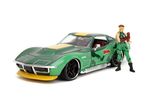 Street Fighter - Chevrolet Corvette Stingray ZL1 (1969) 1:24 Scale with Cammy Figure