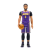 NBA - Anthony Davis LA Lakers Purple Statement Supersports ReAction 3.75" Action Figure