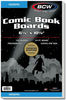 BCW Comic Book Backing Boards Modern Comics (6 5/8" X 10 1/2") (100 Boards Per Pack)