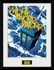 Doctor Who - Tardis Comic Framed Collector Print 30 x 40cm