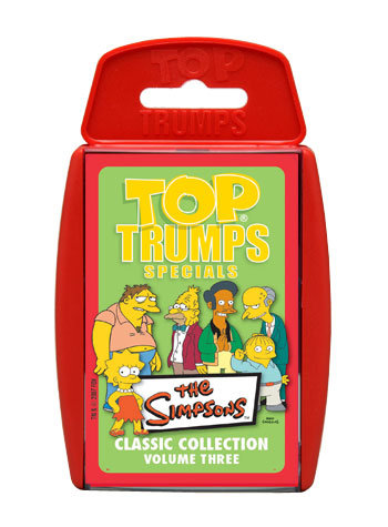 Simpsons Top Trumps