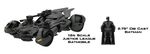 Justice League (2017) - Batman with Batmobile 1:24 Scale Diecast Metal Vehicle