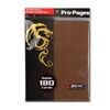 BCW 18-Pocket Pages Sideloading Brown 10ct