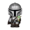 Star Wars: The Mandalorian – Mandalorian with Grogu Figural Money Bank