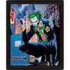 The Joker Bang 3D Poster Print Framed