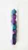 MDG - Mini Polyhedral Dice Set: Purple/Teal w/ Blue Numb