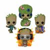 I Am Groot - I Am Groot Glow Pop! Vinyl 4 Pack