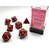 Dice - Vortex Burgundy with gold Classic Polyhedral Signature Series Dice