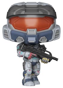Halo Infinite Spartan Mark VII with Vakara 78 Commando Rifle Deco Pop Vinyl