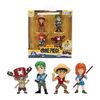 One Piece (Netflix) – 2.5″ Metalfigs 4-Pack