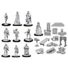Wizkids Deep Cuts Unpainted Miniatures: Towns People: Castle