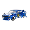 Power Rangers - 1974 Mazda RX-3 (with Blue Ranger) 1:24 Scale Diecast Vehicle Set