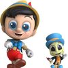 Pinocchio (1940) - Pinocchio & Jiminy Cricket Cosbaby