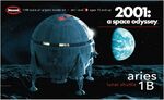 2001 A Space Odyssey - 2001 A.S.O Aries 1B 1/48 Scale Model Kit