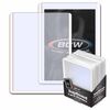 3x4 Topload Card Holder - White Border (x25 Holders per pack)