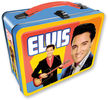 Tin Carry All Fun Lunch Box Elvis Retro