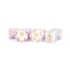 Dice - Resin Polyhedral Dice Set: Lavender