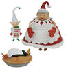 The Nightmare Before Christmas - Mrs Claus & Choir Elf Action Figure set