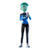Star Trek: Lower Decks - D'Vana Tendi 4.5" Action Figure