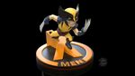X-Men - Wolverine Marvel 80th Anniversary Q-Fig Diorama