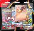 Pokemon TCG – Mega Evolution Chaos Rising Booster (3 Pack Booster Blister Pack)