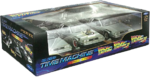 Back to the Future - 1:24 Trilogy Gift DeLorean Replica Set