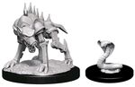 Dungeons & Dragons Nolzur's Marvelous Unpainted Miniatures: Iron Cobra & Iron Defender