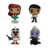 Little Mermaid (1989) - Ariel, Prince Eric, Scuttle & Ursula Pop! Vinyl Figure 4 Pack (Disney)