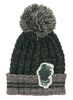 Harry Potter - Slytherin Heathered Pom Beanie