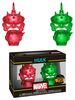 Thor 3: Ragnarok - Gladiator Hulk (Red & Green) XS Hikari 2-pack