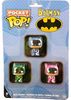 Batman - Pink, Green & Blue Pocket Pop! 3 Pack