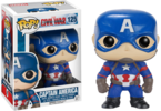Captain America: Civil War - Captain America Pop! Vinyl Figure (Marvel #125)