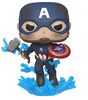 Avengers: Endgame - Captain America with Mjolnir and Shield Pop! Vinyl Figure (Marvel #573)