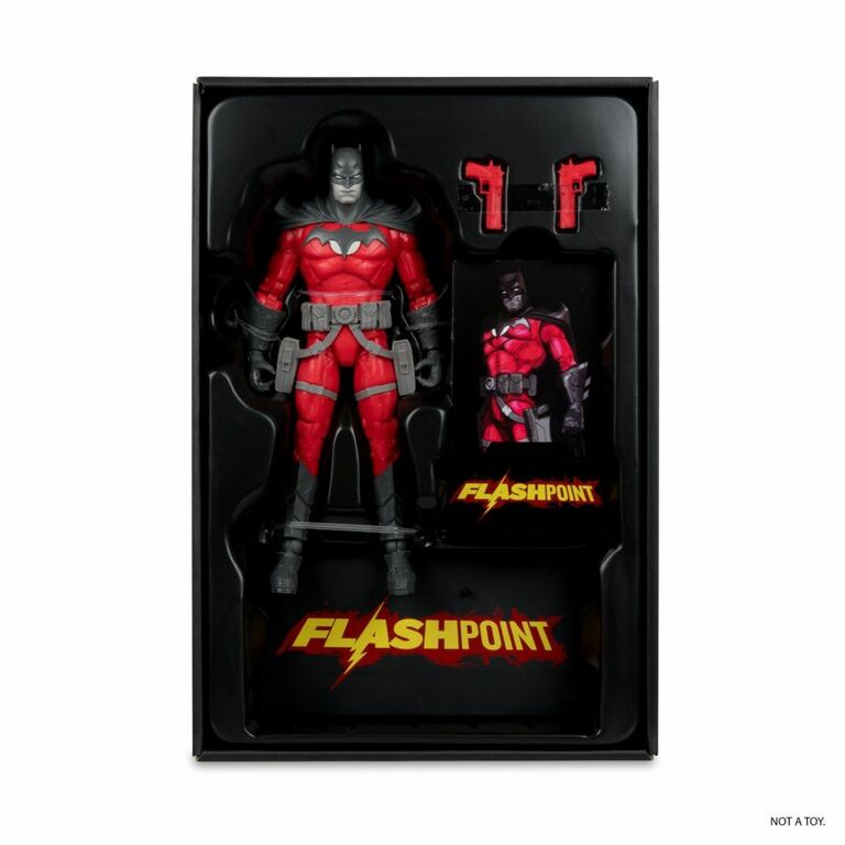 Retro Racer Flashpoint DC Multiverse - Batman Flashpoint/ B&W With Accent (Gold Label) 7 ...