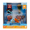 Minecraft - Legends 2.5" Metalfig 4-Pack