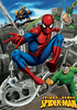 Marvel Spiderman 3D Poster City Chase A3 Size