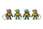 Teenage Mutant Ninja Turtles (TV 1987) - Turtles 2.5" Metal Figures Keychain 4 Pack