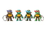 Teenage Mutant Ninja Turtles (TV 1987) - Turtles 2.5" Metal Figures Keychain 4 Pack
