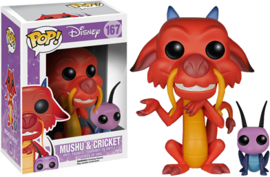 Funko Pop 629 Disney Mulan Mulan with Sword Vinyl Figure Ping New Boxed 