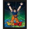 Dragon Ball Z 3D Poster Power Levels Increased Print Framed