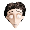 Corpse Bride - Victor Injection Mask