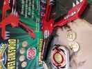 Mighty Morphin Power Rangers 1993 Bandai Power Gun Sword and Power Morpher With Box (Secondhand)