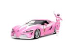 Power Rangers - Toyota FT-1 with Pink Ranger 1:24 Scale Diecast Vehicle