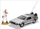 Back to the Future - DeLorean with Doc Brown Figure 1:36 Scale Diecast Vehicle