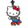 Hello Kitty - Hello Kitty Soft Touch PVC Keychain