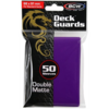 BCW Deck Protectors Standard Matte Purple (50 Sleeves Per Pack)