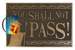 Lord Of The Rings - You Shall Not Pass Rubber Doormat