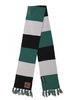 Harry Potter - Slytherin Patch Striped Scarf